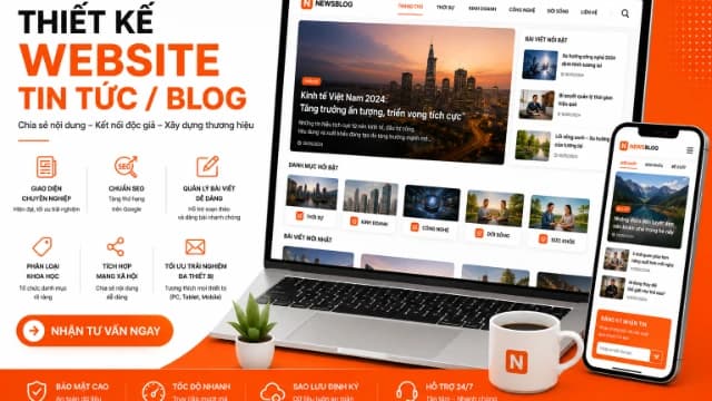 Thiết kế Website Tin Tức / Blog