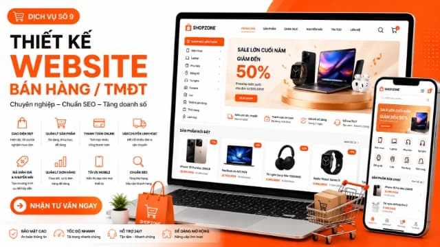 Thiết kế Website Bán Hàng / TMĐT