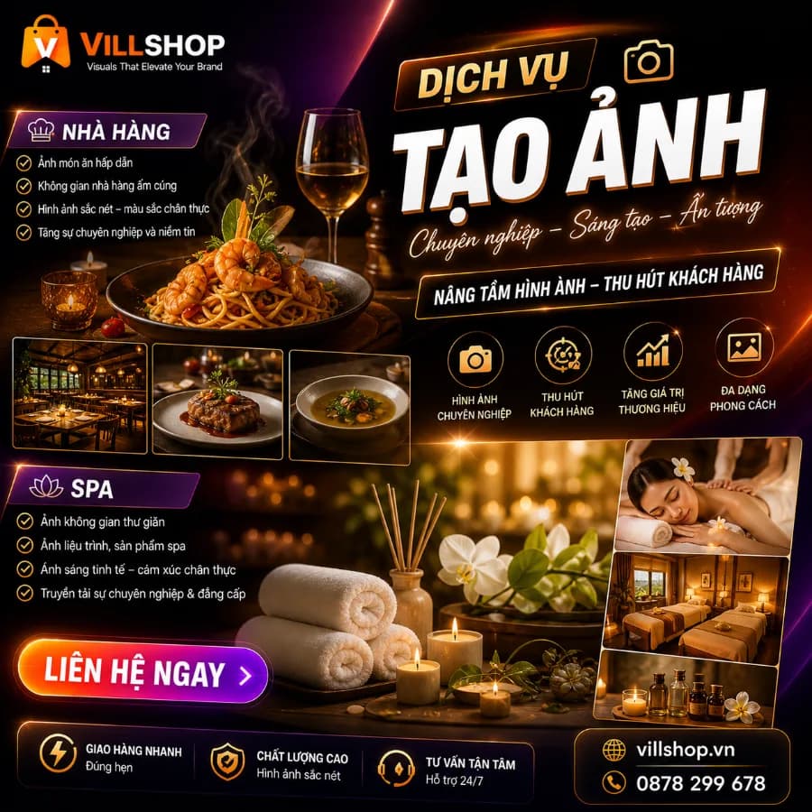 Tạo ảnh món ăn bằng AI