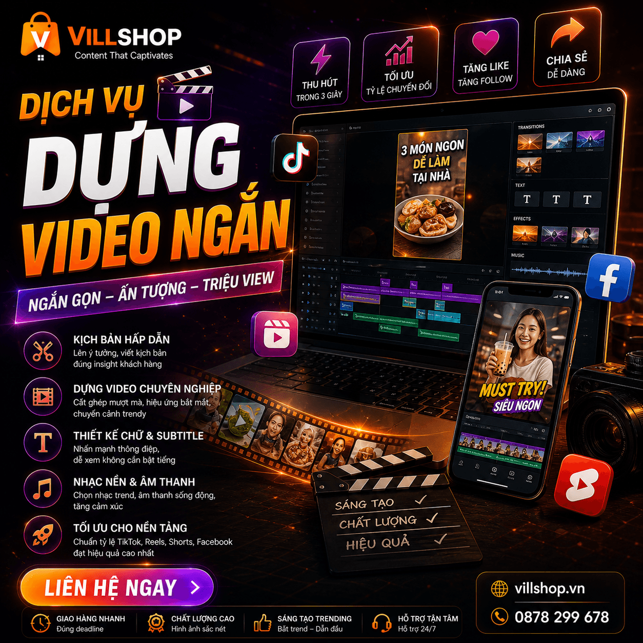 Dựng video ngắn